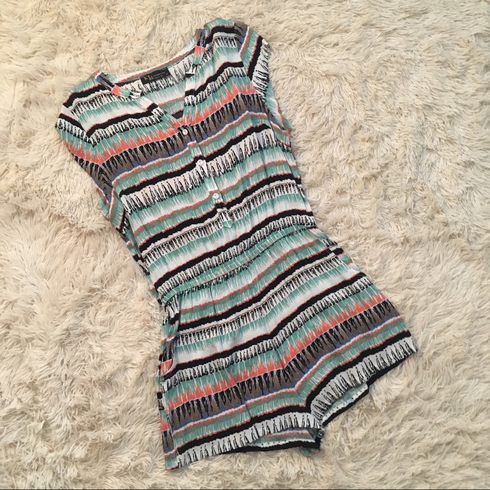 KLD Signature Aztec Romper